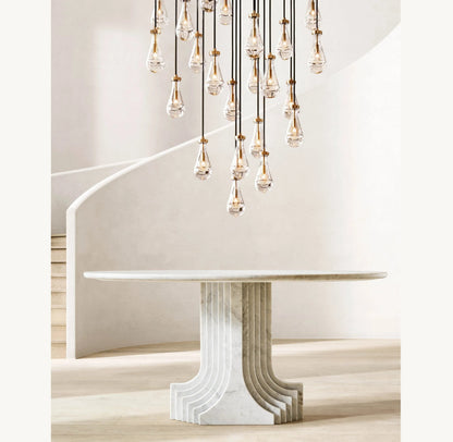 Rain Round Chandelier 18", 36", 47", 60" - Manohaus