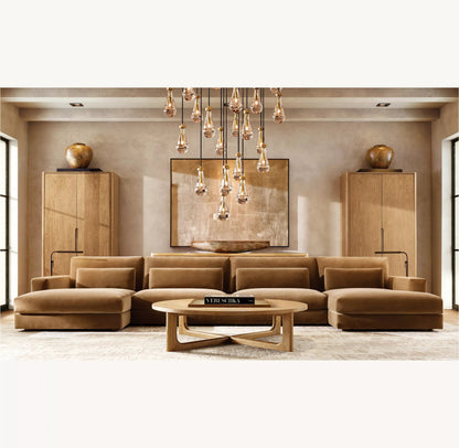 Rain Round Chandelier 18", 36", 47", 60" - Manohaus