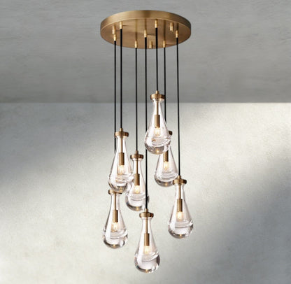 Rain Round Chandelier 18", 36", 47", 60" - Manohaus