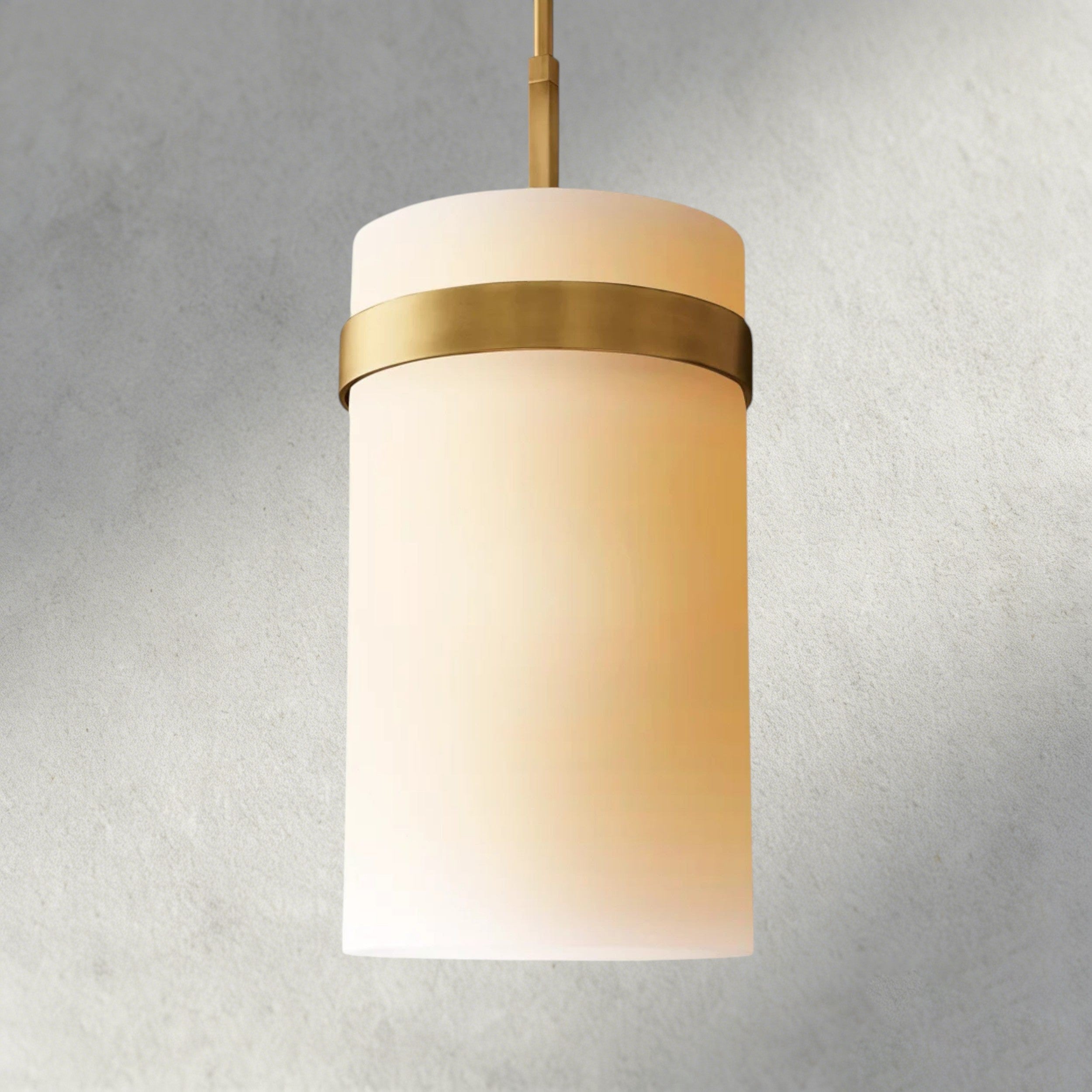 Ravelle Milk Glass Pendant 5", 8", 10", 12"