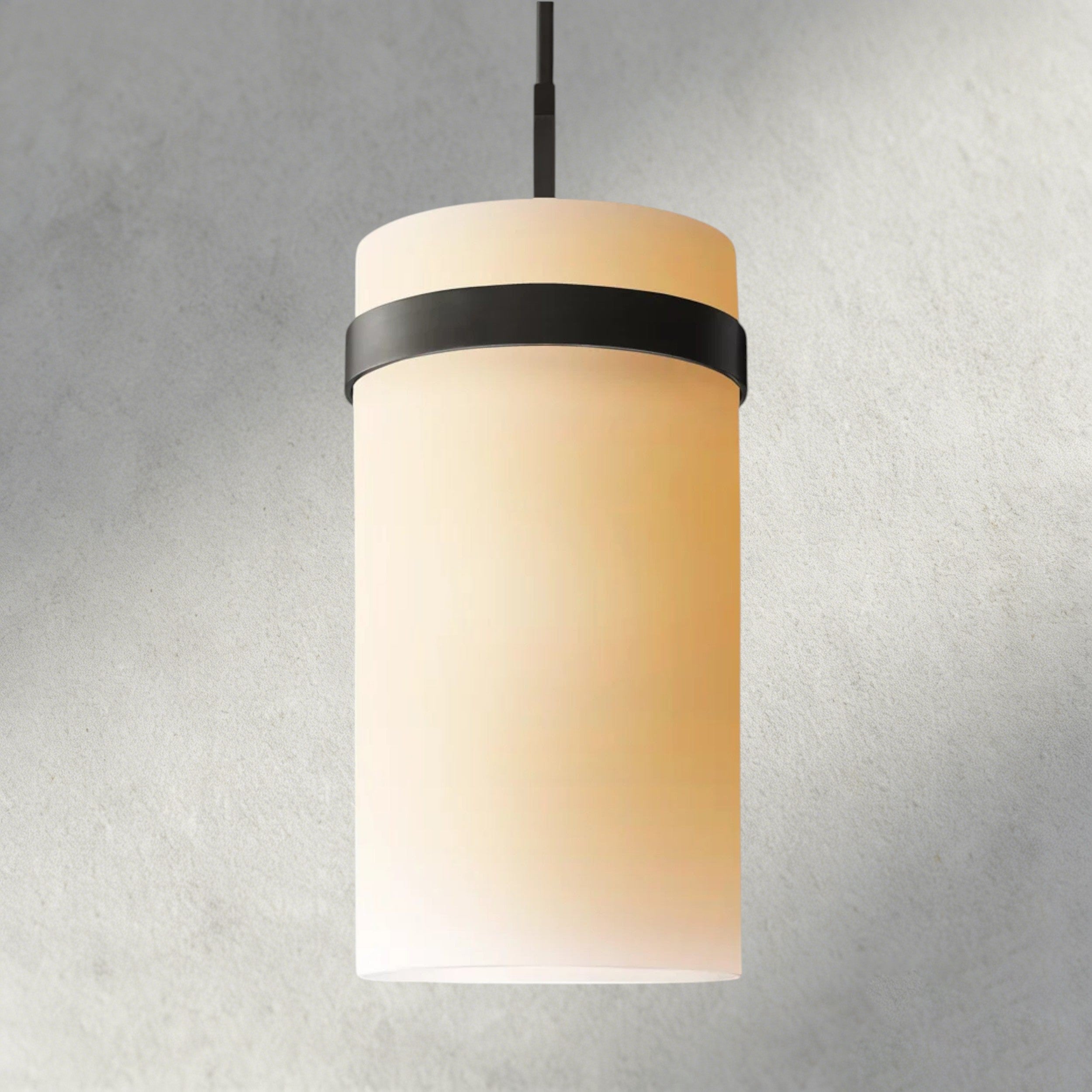 Ravelle Milk Glass Pendant 5", 8", 10", 12"