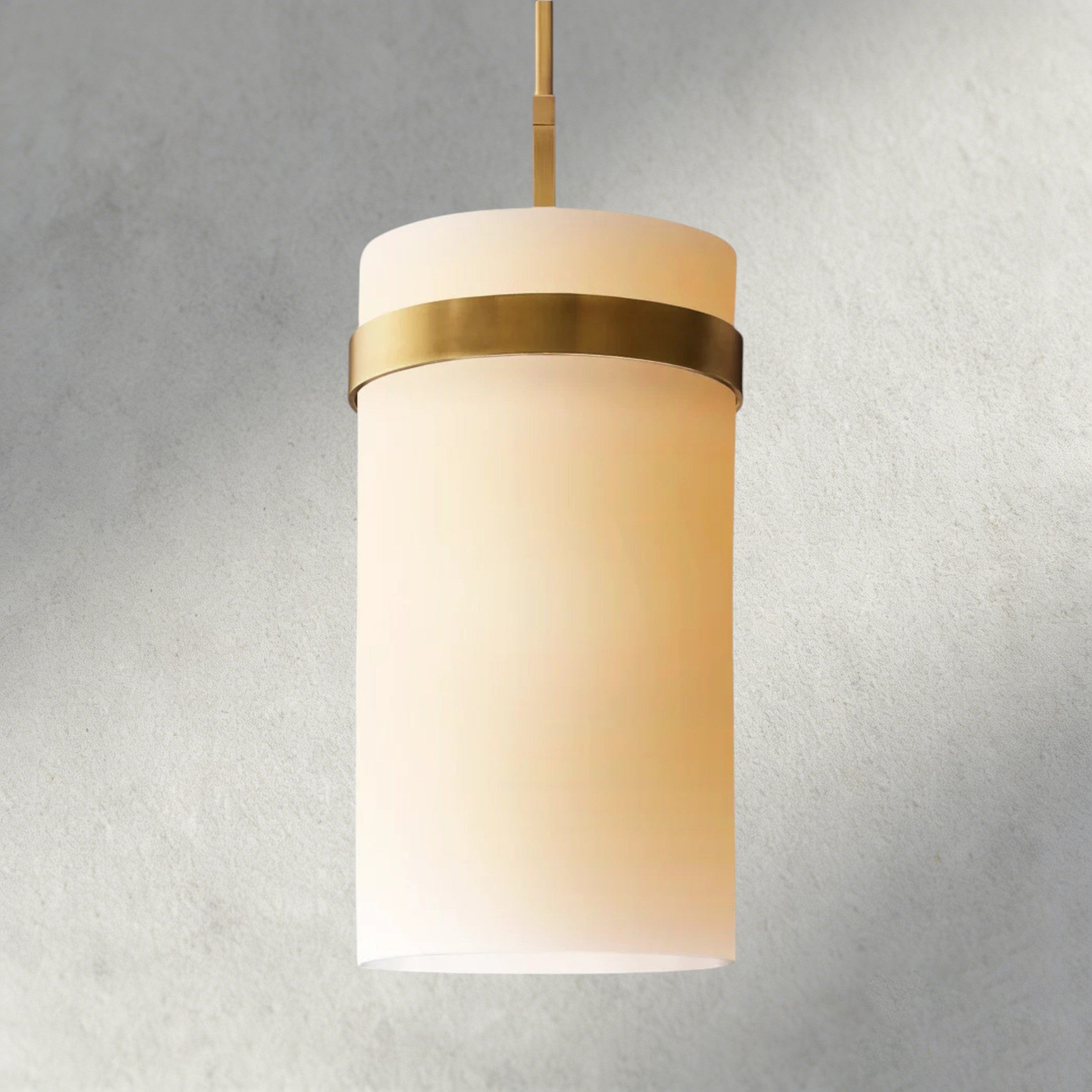 Ravelle Milk Glass Pendant 5", 8", 10", 12"