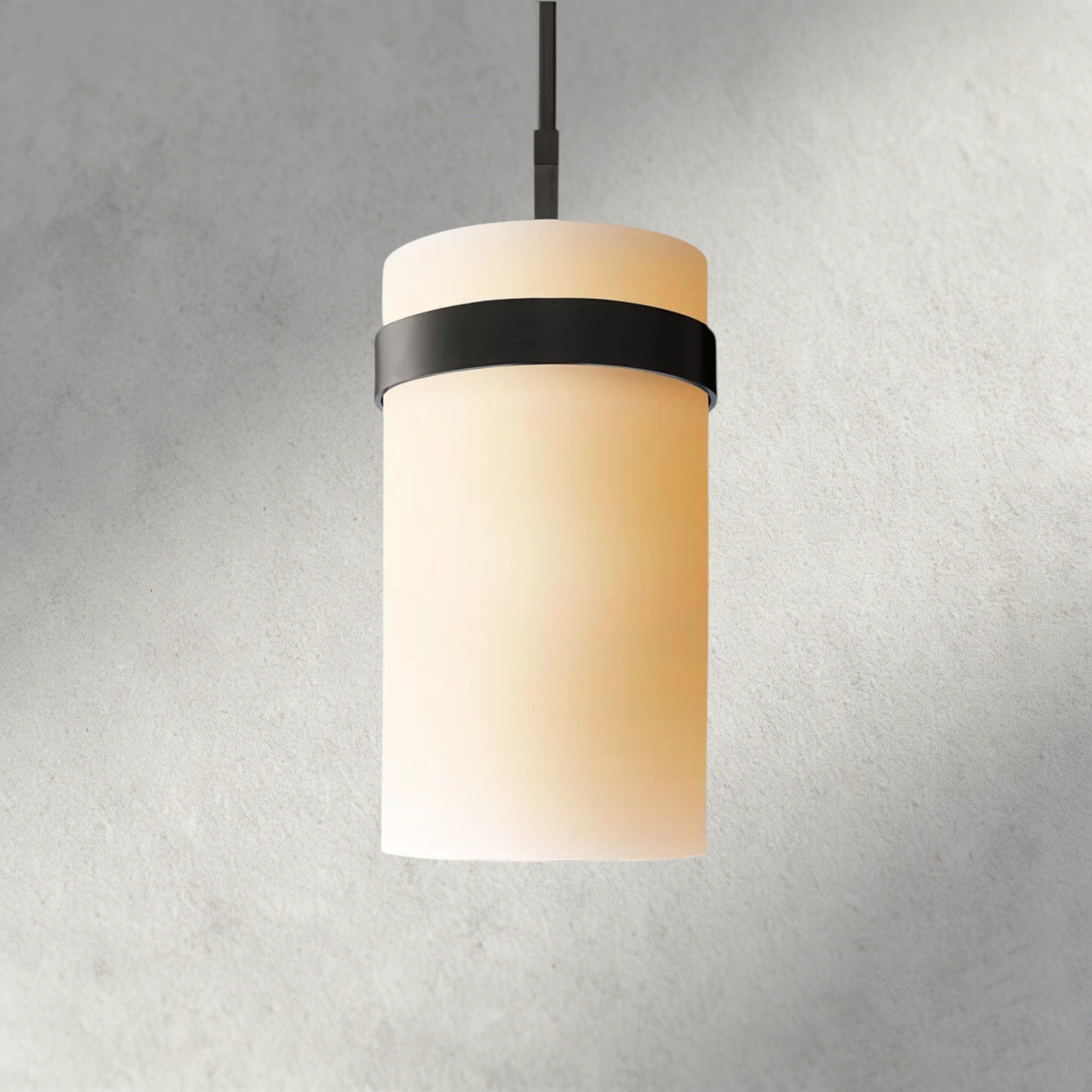 Ravelle Milk Glass Pendant 5", 8", 10", 12"