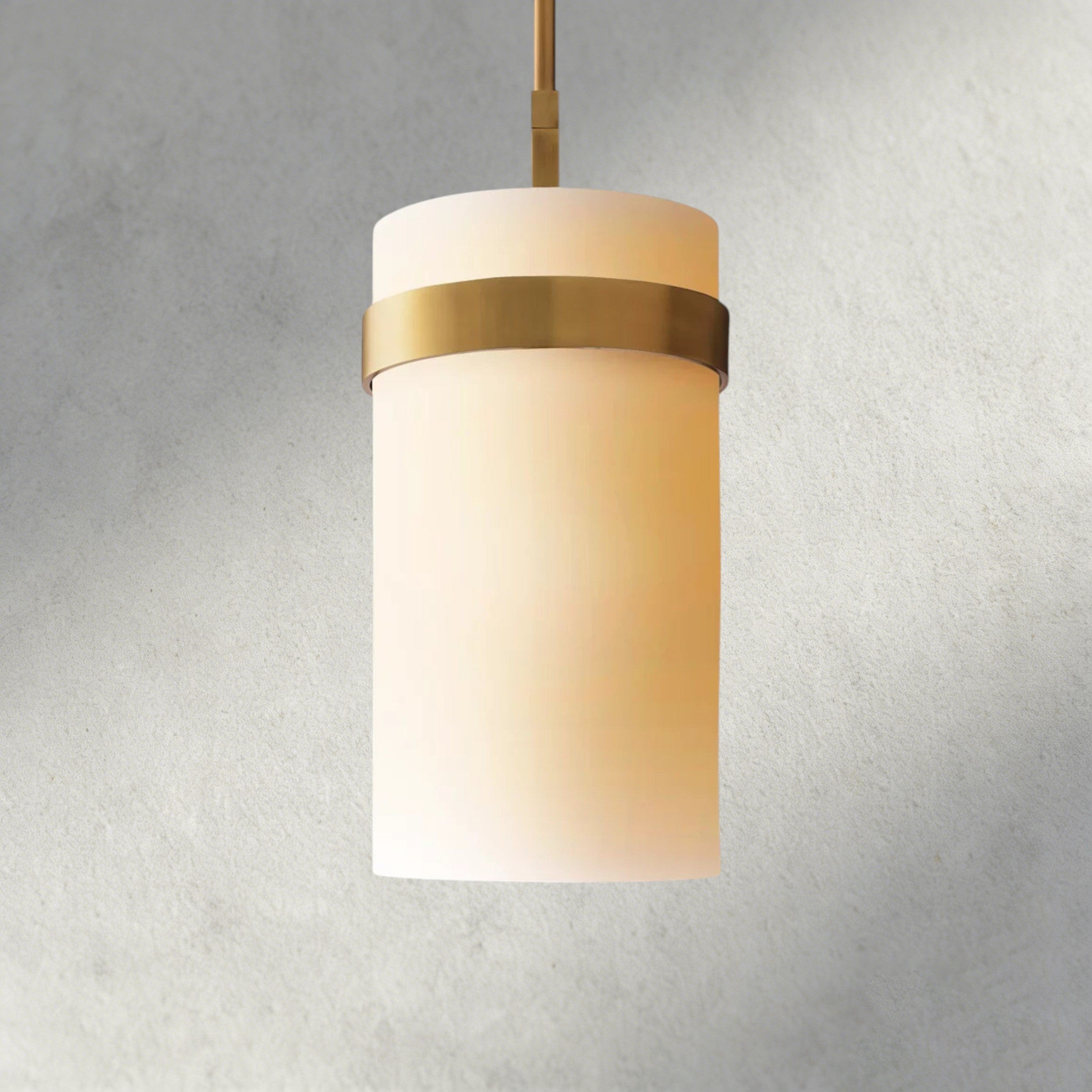 Ravelle Milk Glass Pendant 5", 8", 10", 12"