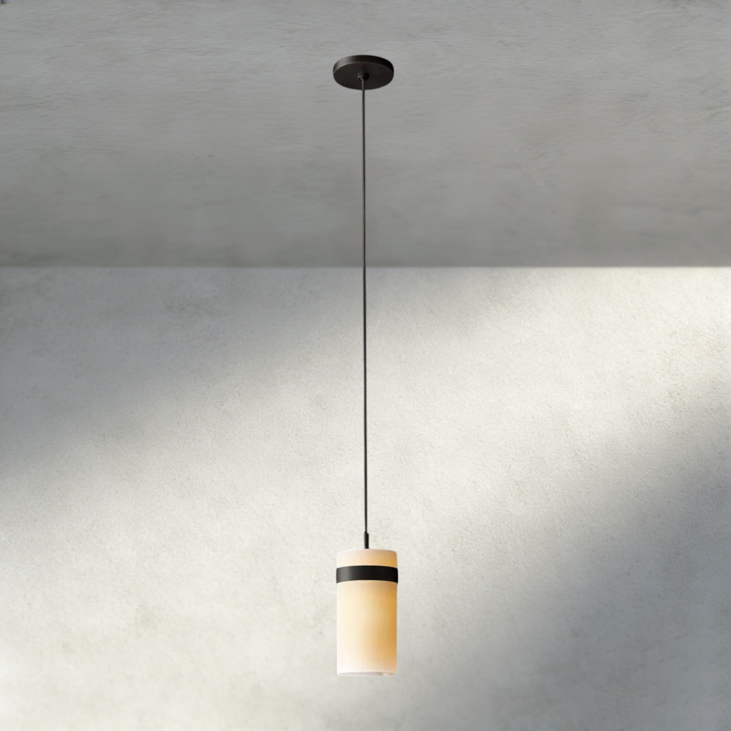 Ravelle Milk Glass Pendant 5", 8", 10", 12"