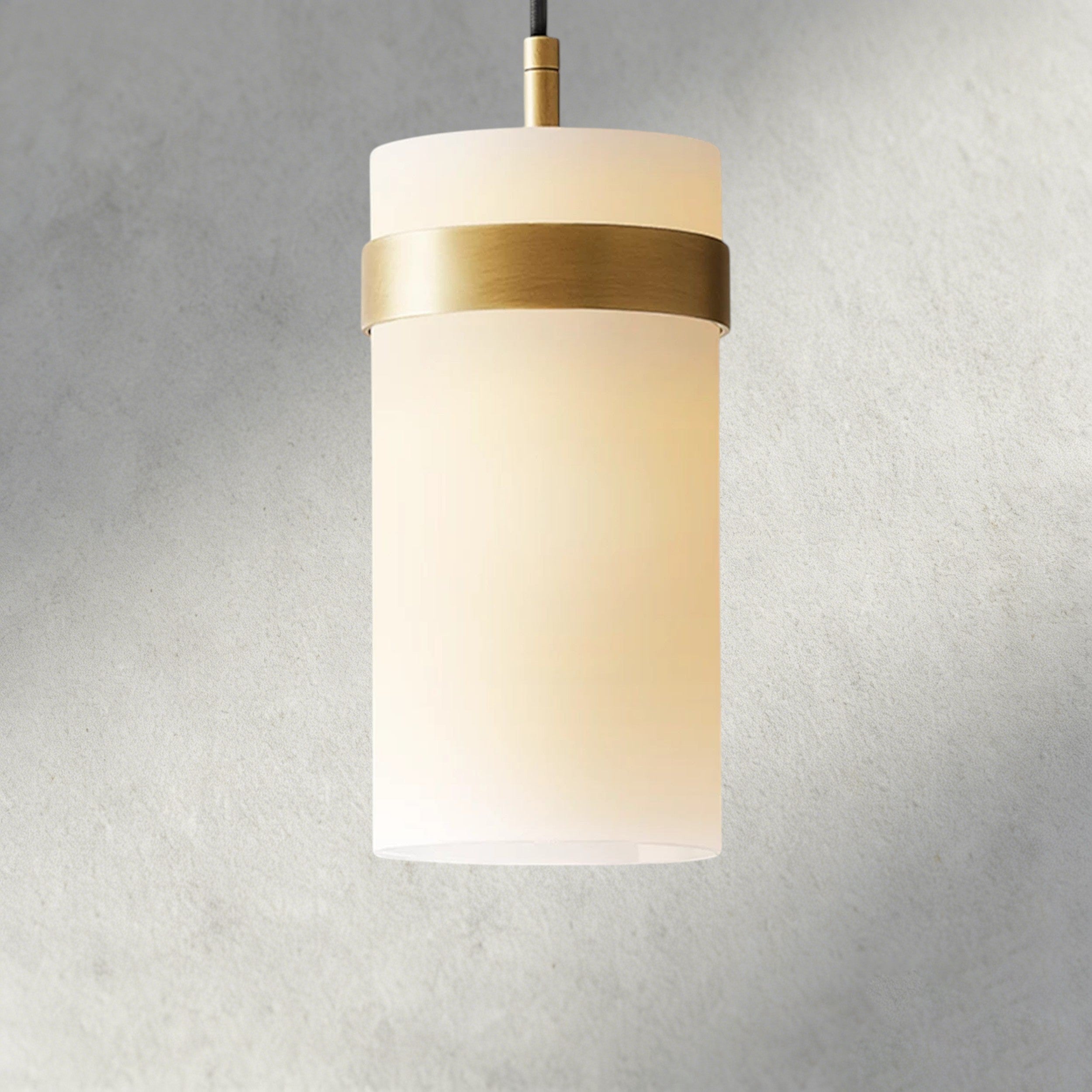 Ravelle Milk Glass Pendant 5", 8", 10", 12"