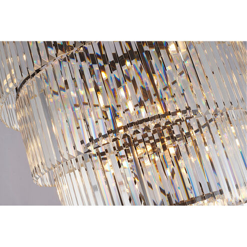Extra Large Round 7-Tier Luxury Crystal Chandelier with Black, Coffee, Gold, Chrome Finish and Quality