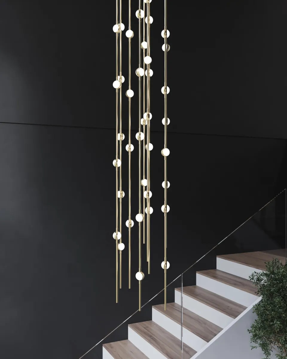 Art Design Creative Constellation Chandelier for Foyer / staircase / high-Ceiling Space