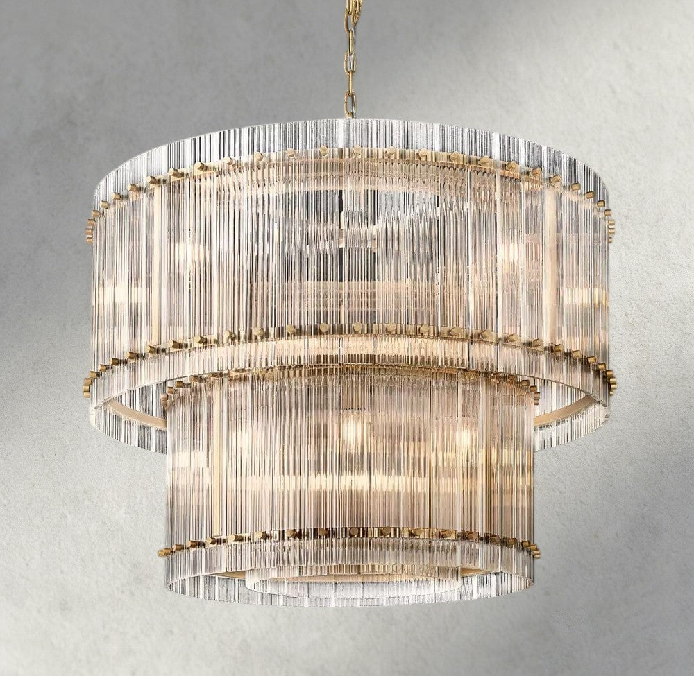 San Marco Two-Tier Round Chandelier 22", 37", 48", 60"