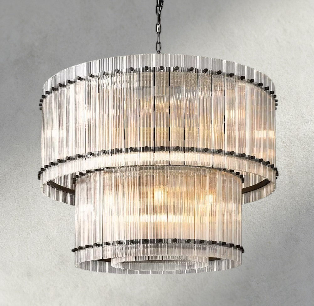 San Marco Two-Tier Round Chandelier 22", 37", 48", 60"