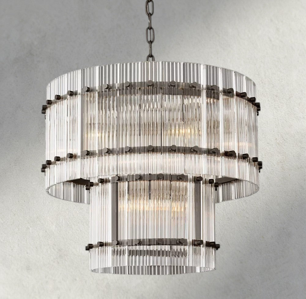 San Marco Two-Tier Round Chandelier 22", 37", 48", 60"