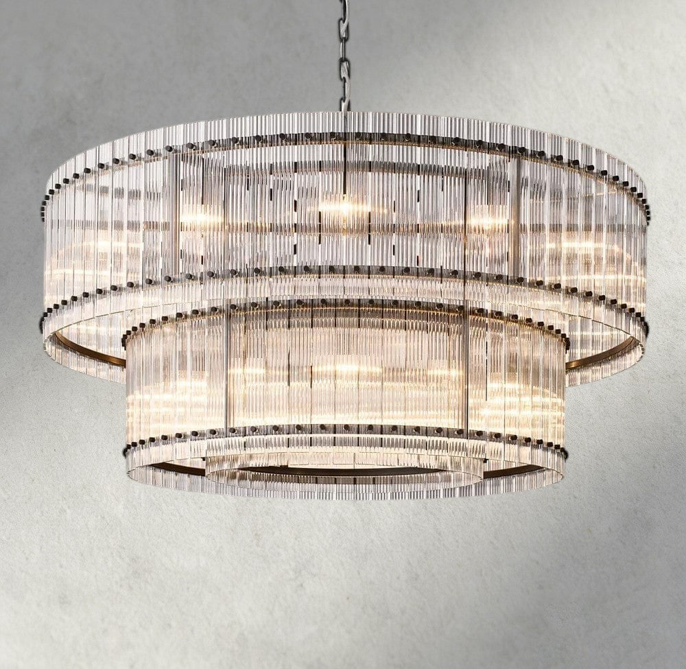 San Marco Two-Tier Round Chandelier 22", 37", 48", 60"