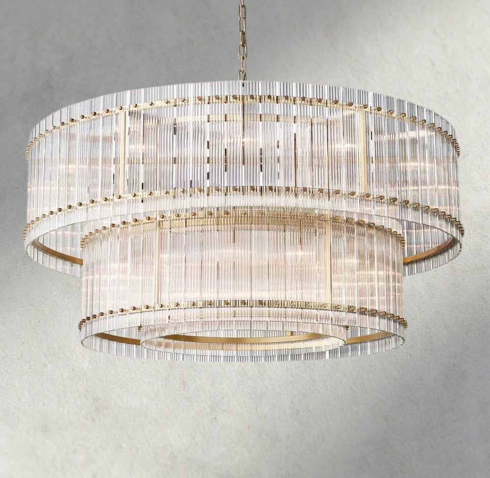 San Marco Two-Tier Round Chandelier 22", 37", 48", 60"