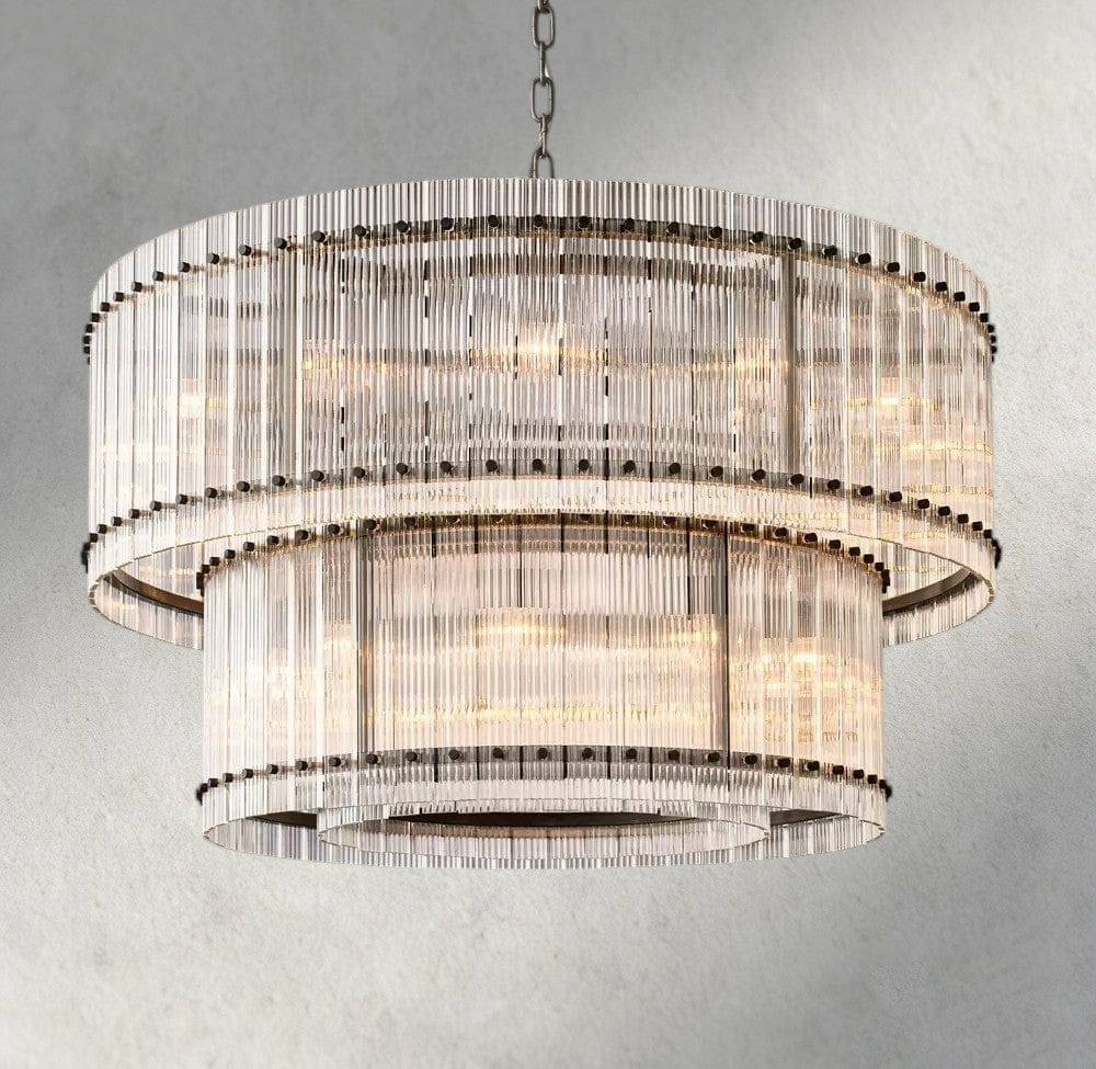 San Marco Two-Tier Round Chandelier 22", 37", 48", 60"