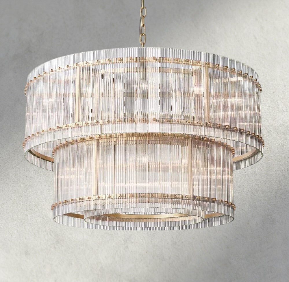 San Marco Two-Tier Round Chandelier 22", 37", 48", 60"