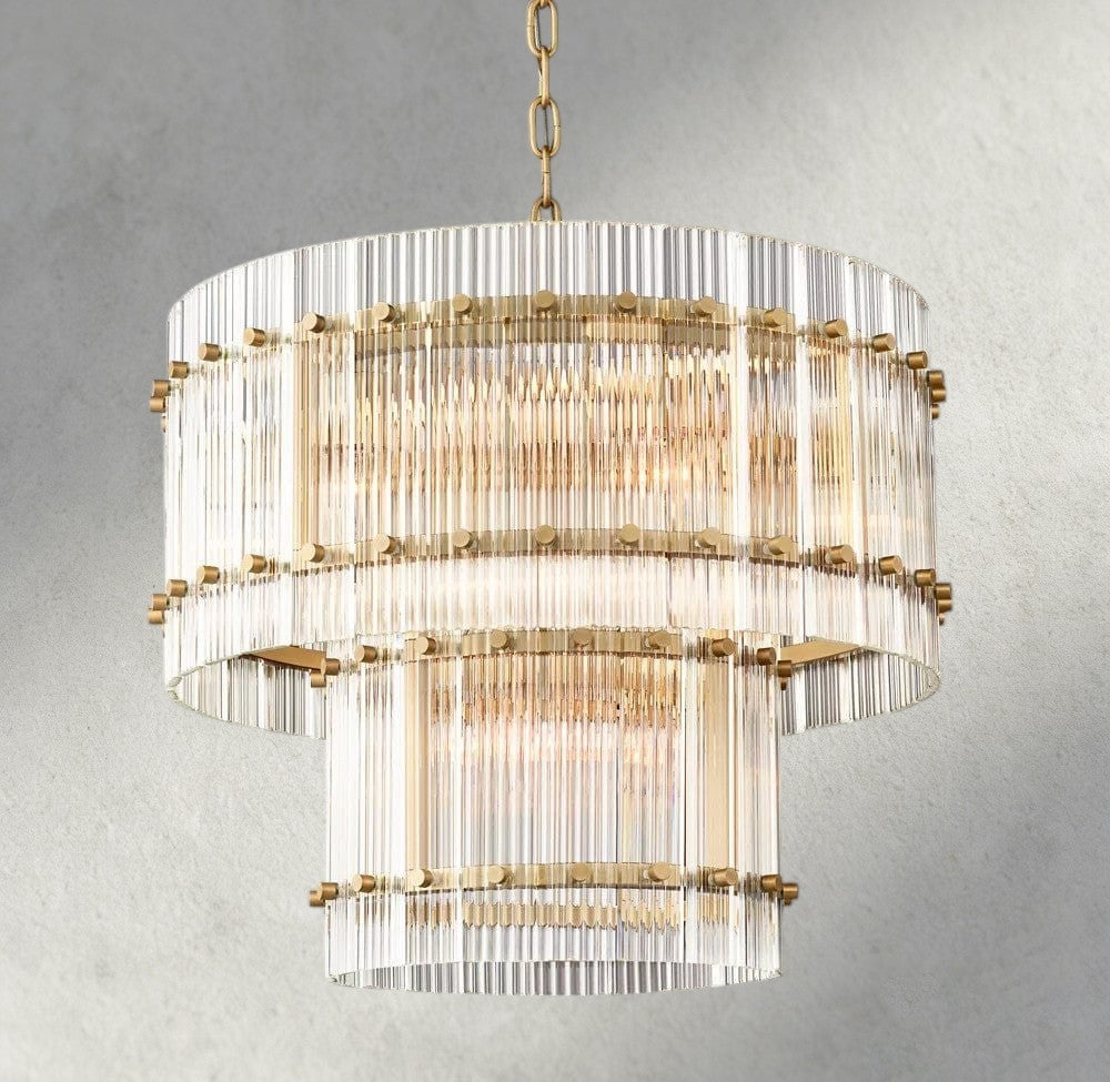 San Marco Two-Tier Round Chandelier 22", 37", 48", 60"