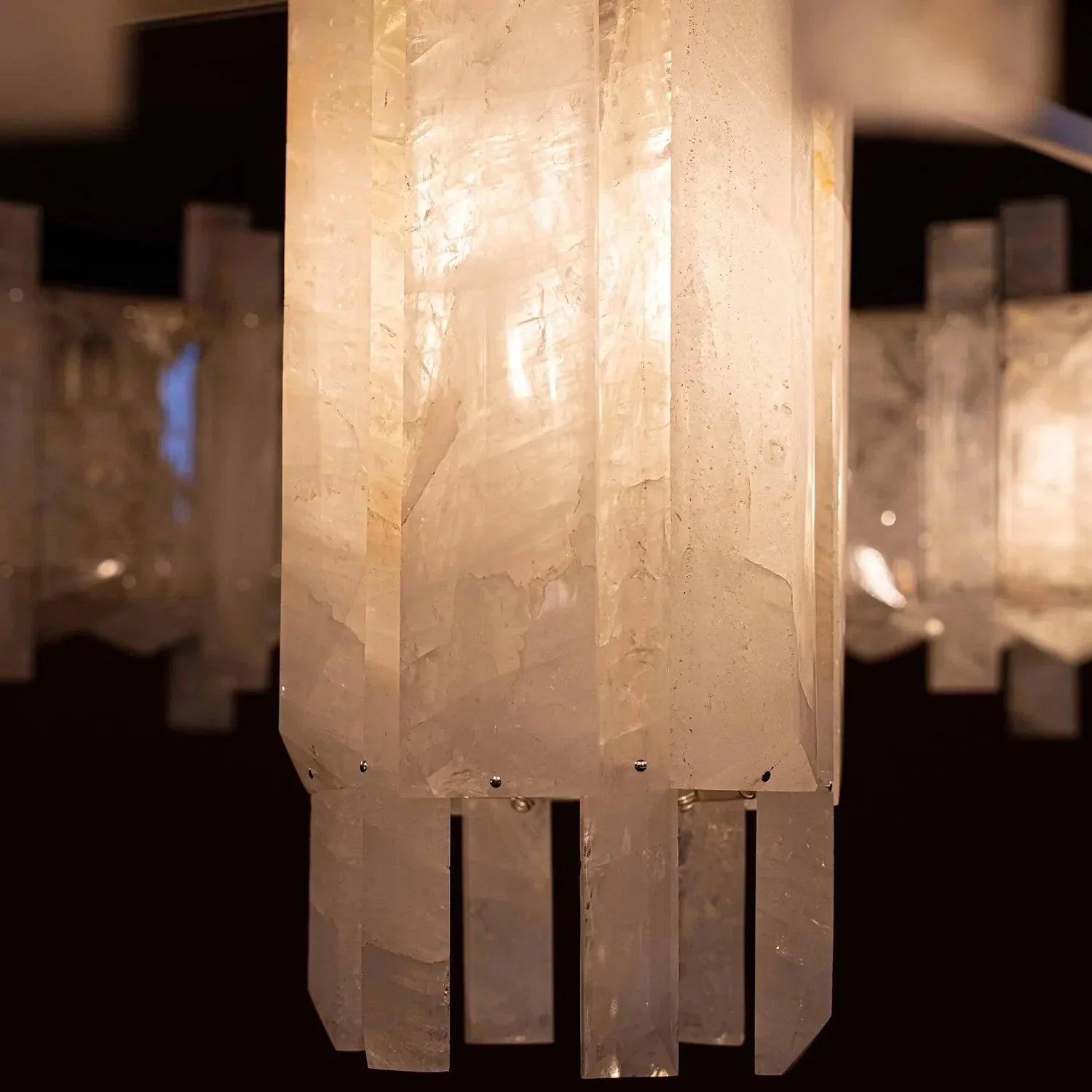 Saturn chandelier - CDR SATURN SMOKY-Manor Lights