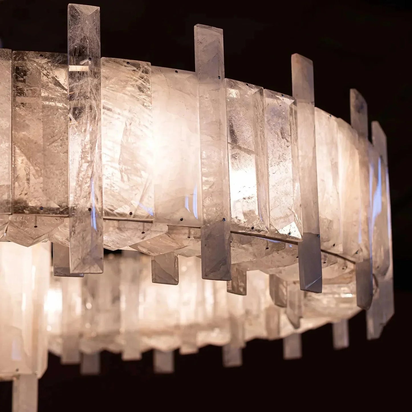 Saturn chandelier - CDR SATURN WHITE-Manor Lights