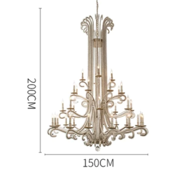 Vintage Octopus Tentacle Crystal Chandelier with K9 Crystal and Metal Finish for Living Room