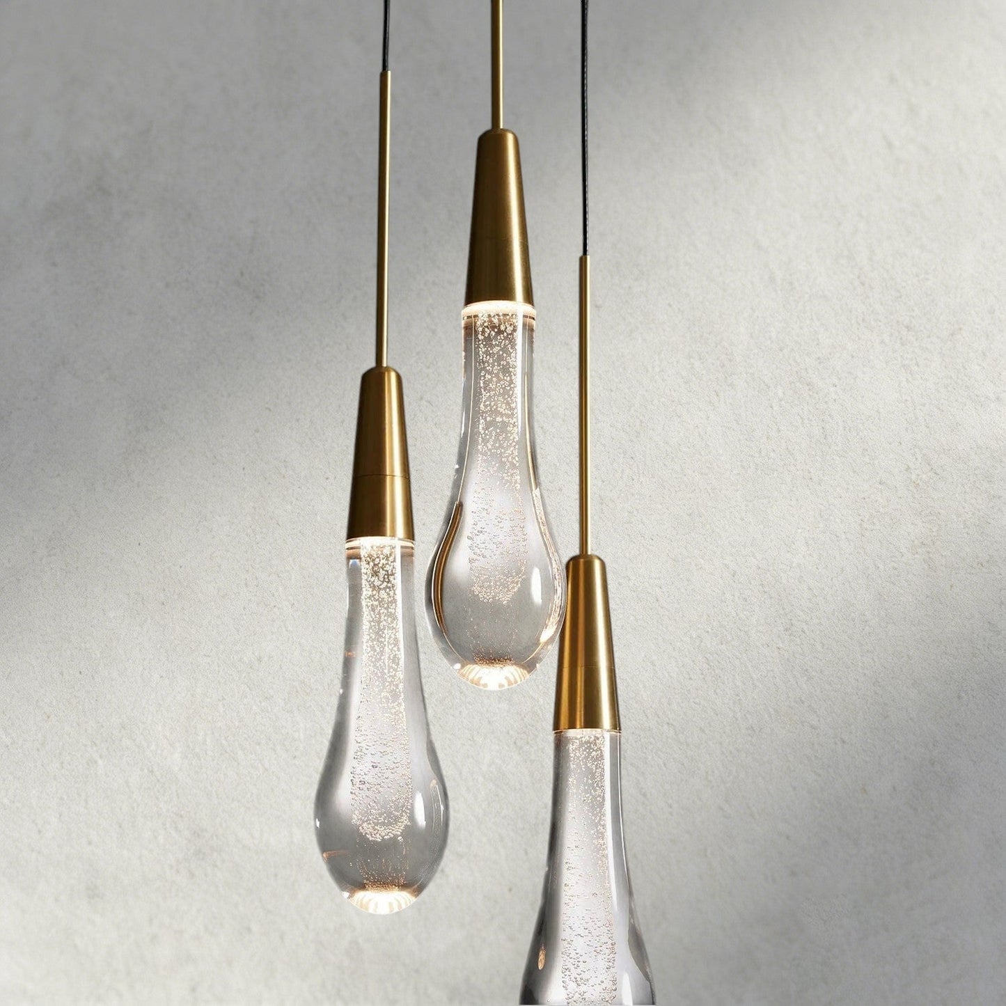 Soltaire Cluster Pendant