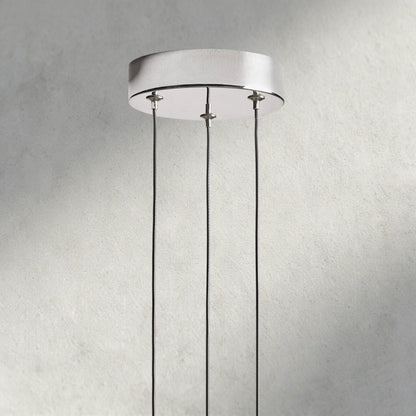 Soltaire Cluster Pendant