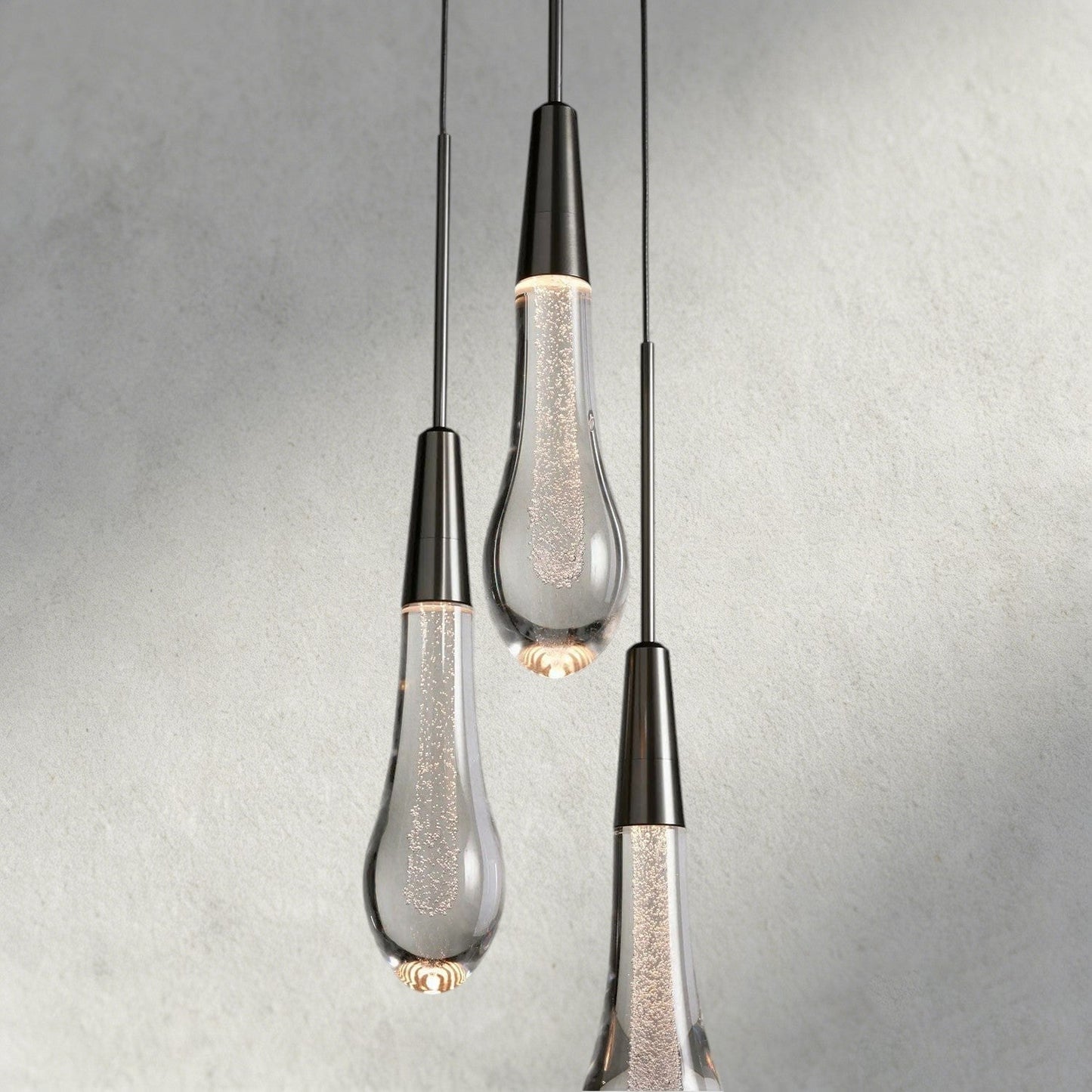 Soltaire Cluster Pendant