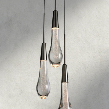 Soltaire Cluster Pendant