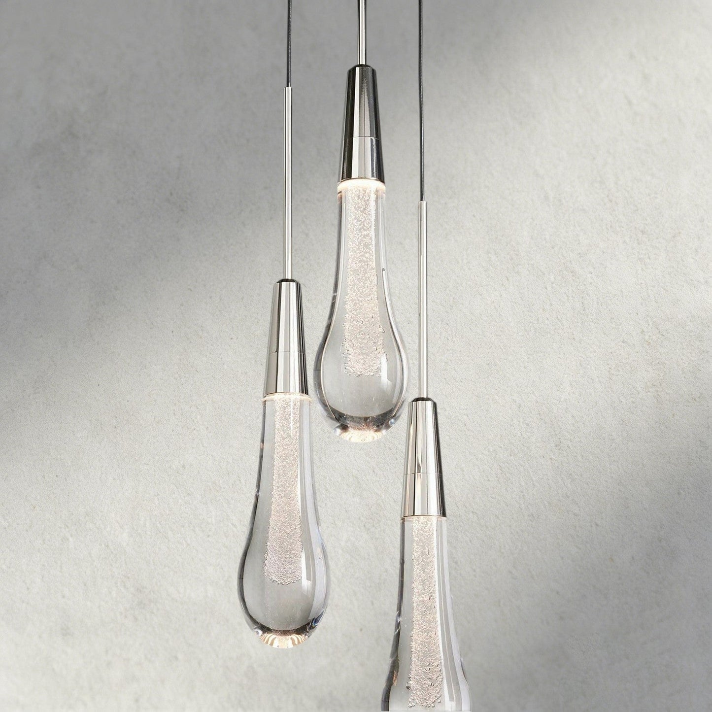 Soltaire Cluster Pendant