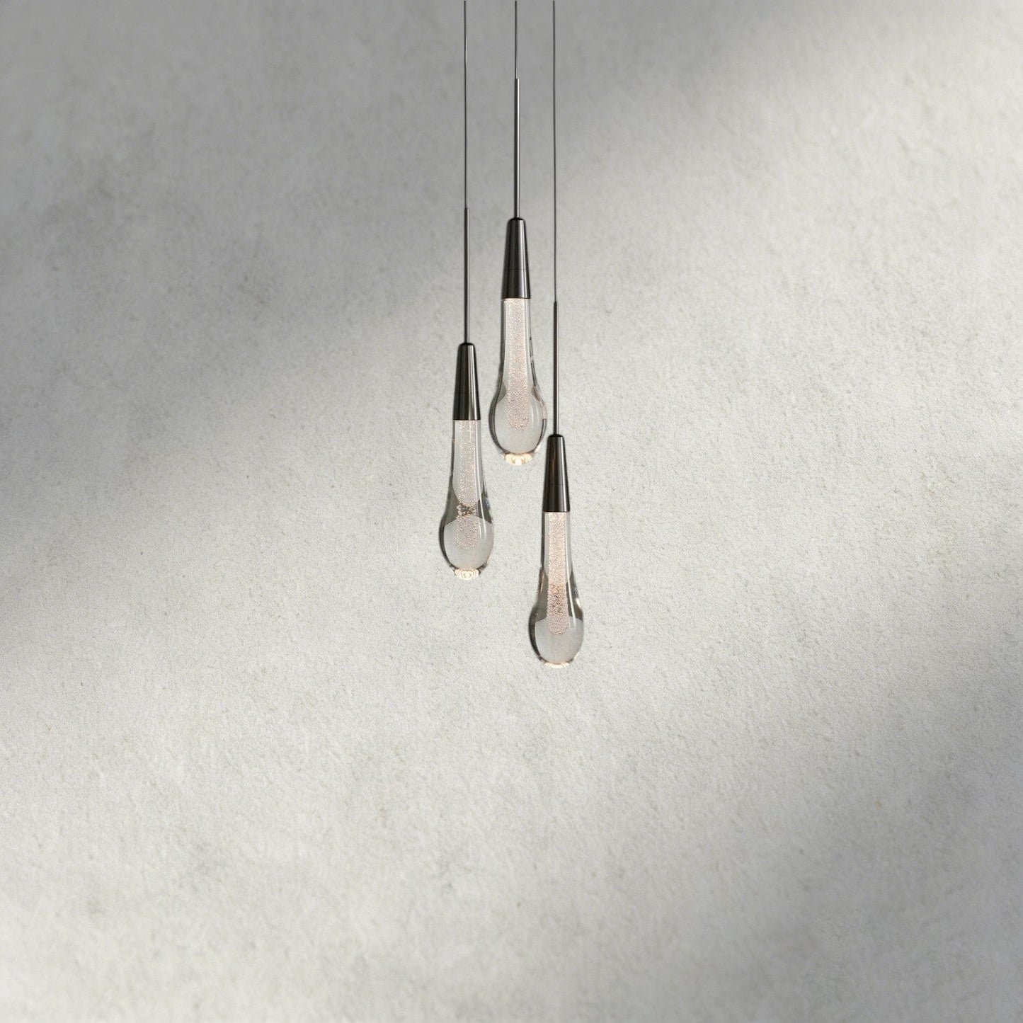 Bronze Soltaire Cluster Pendant