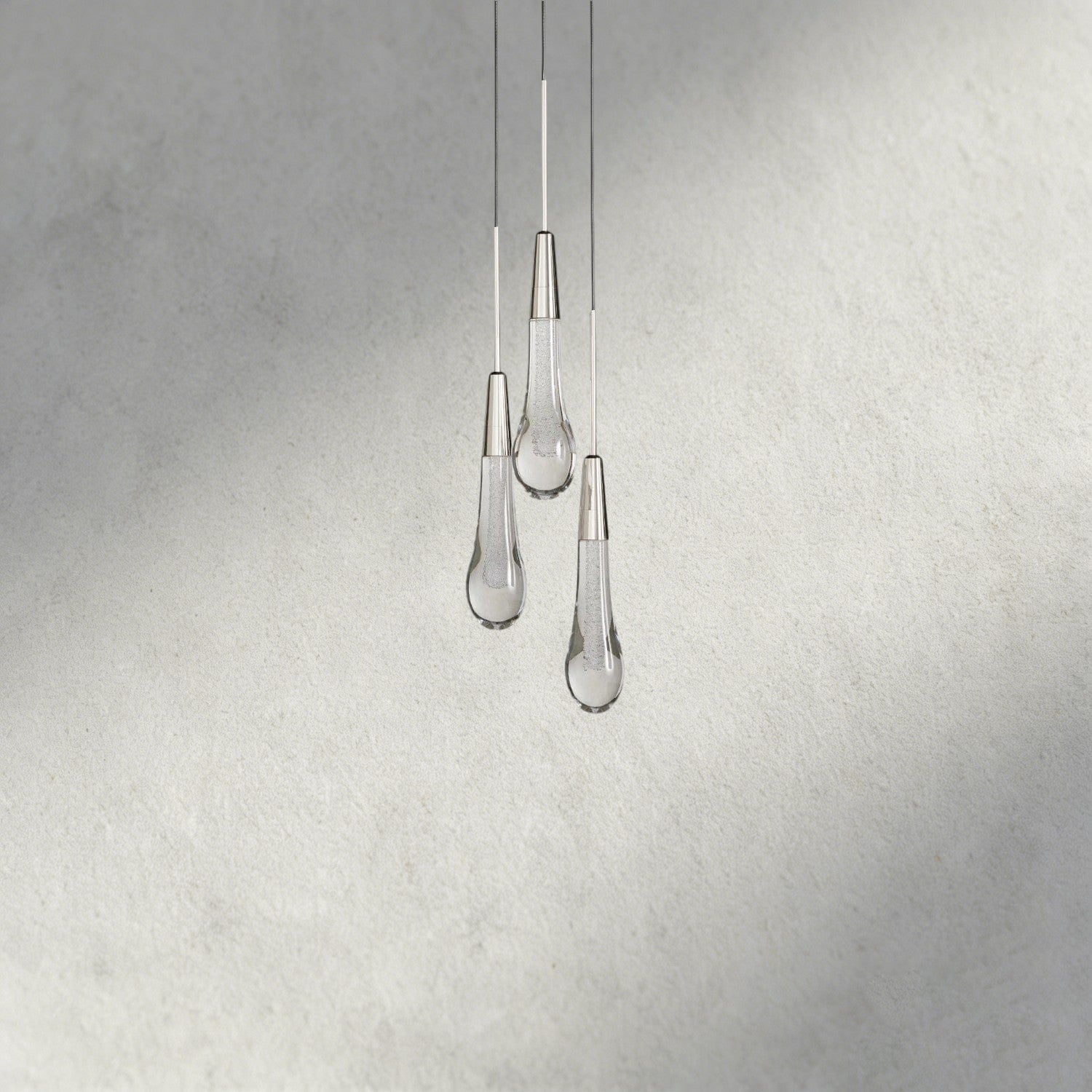 Soltaire Cluster Pendant