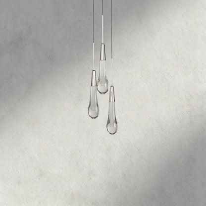 Soltaire Cluster Pendant