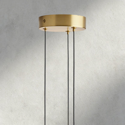 Soltaire Cluster Pendant