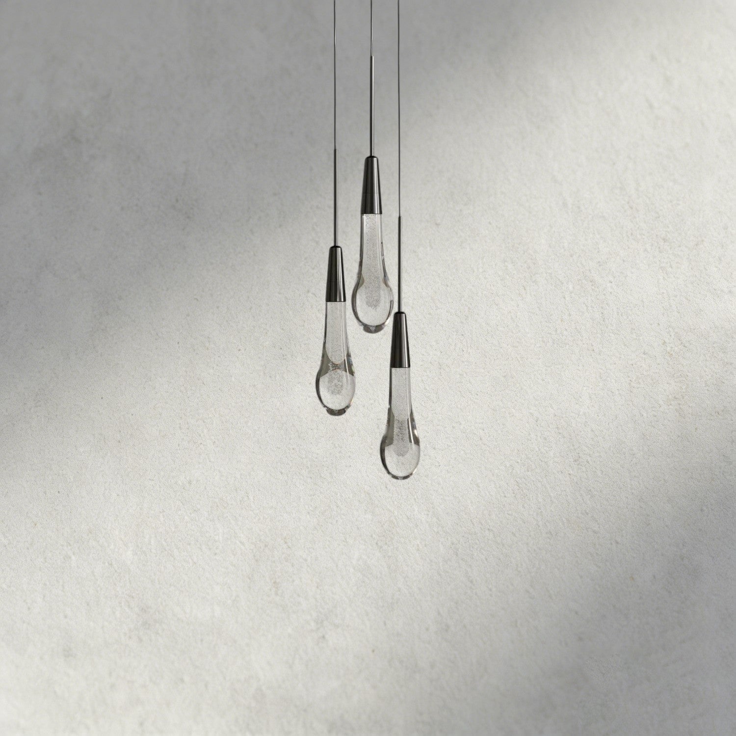 Soltaire Cluster Pendant