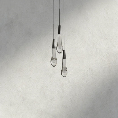 Soltaire Cluster Pendant
