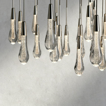 Soltaire Round Chandelier 17", 24", 36", 58"