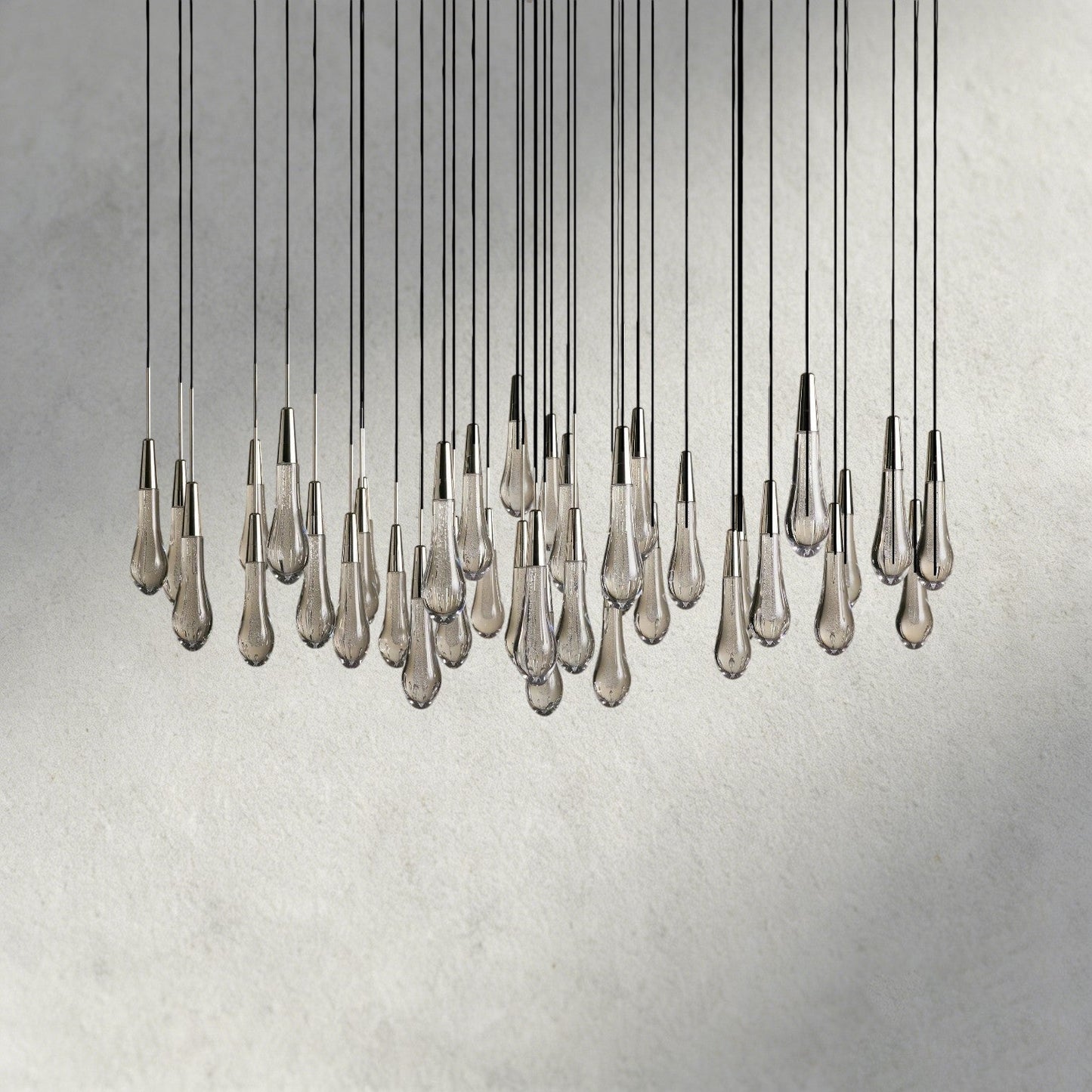 Soltaire Round Chandelier 17", 24", 36", 58"