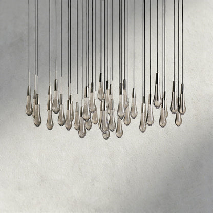 Soltaire Round Chandelier 17", 24", 36", 58"