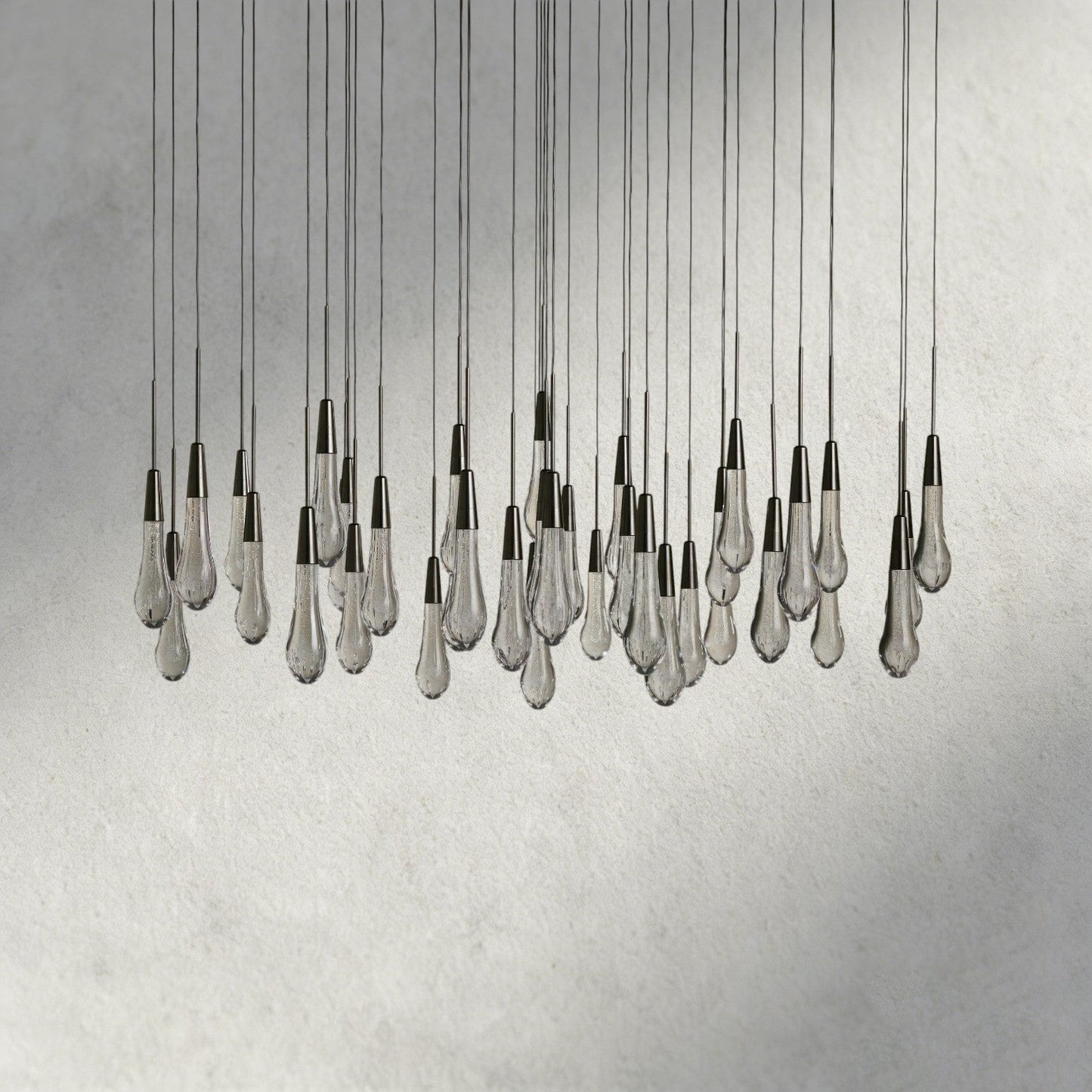 Soltaire Round Chandelier 17", 24", 36", 58"