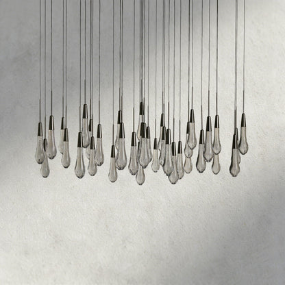 Soltaire Round Chandelier 17", 24", 36", 58"