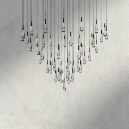 Soltaire Round Chandelier 17", 24", 36", 58"