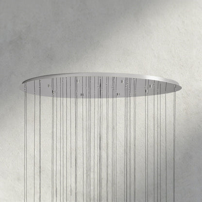 Soltaire Round Chandelier 17", 24", 36", 58"