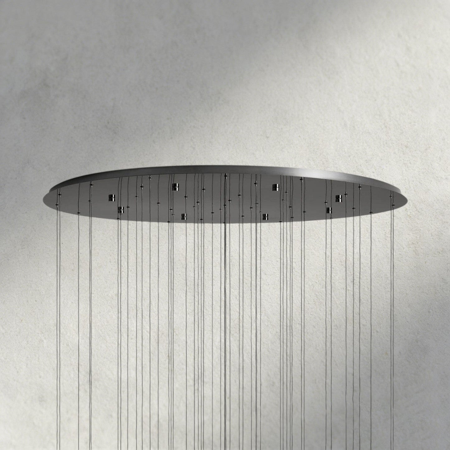 Soltaire Round Chandelier 17", 24", 36", 58"