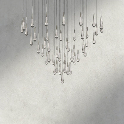 Soltaire Round Chandelier 17", 24", 36", 58"
