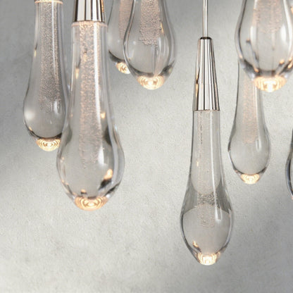 Soltaire Round Chandelier 17", 24", 36", 58"