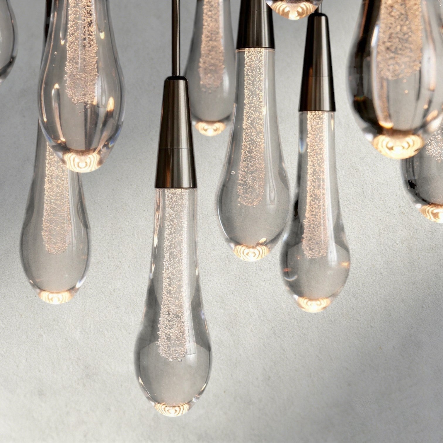 Soltaire Round Chandelier 17", 24", 36", 58"