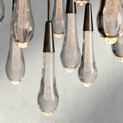 Soltaire Round Chandelier 17", 24", 36", 58"