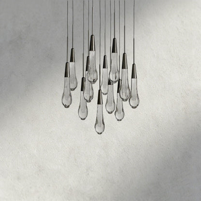 Soltaire Round Chandelier 17", 24", 36", 58"