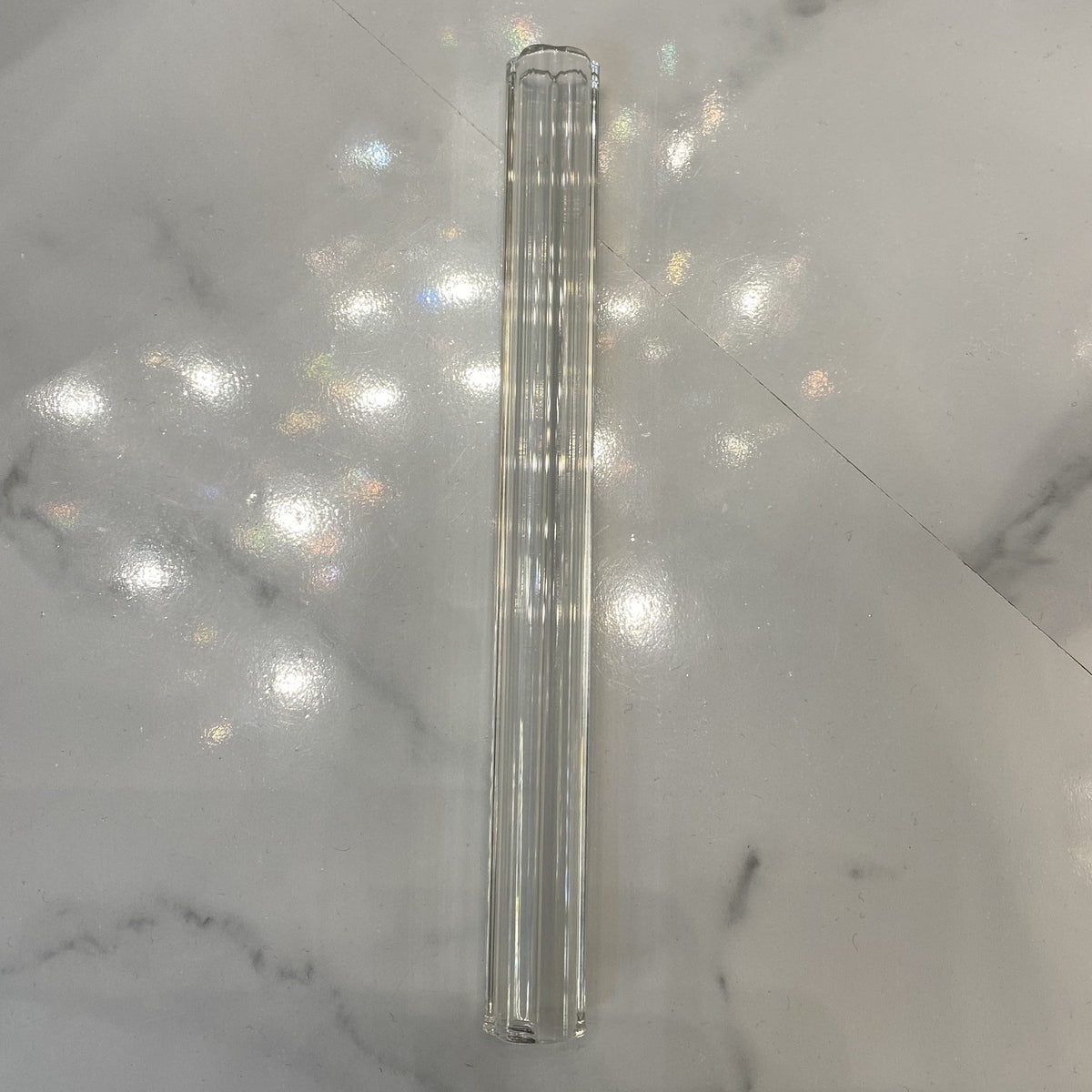 Modern Irregular Floating Hollow Glass Cylinder Chandelier for Living Room / hotel / restaurant
