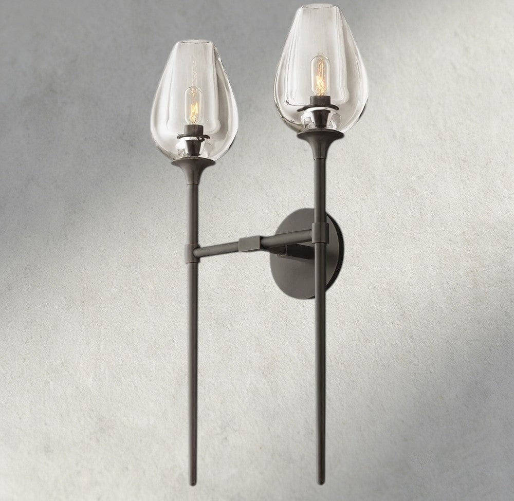 TULIP DOUBLE SCONCE