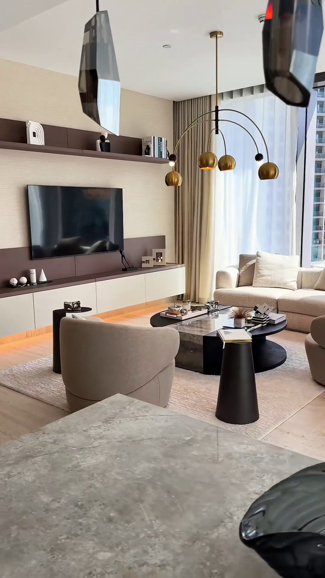Modern Cosmic Sputnik Chandelier with Aged Brass Finish and Steel Frame for Living Room Bedroom